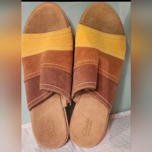 Clarks Women's Platform Wedge Sandals